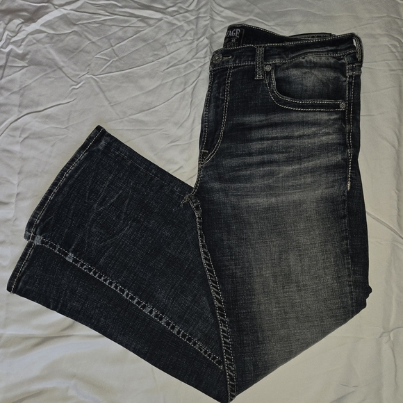 Buckle Salvage Supply Co Mayhem Bootcut Jeans Mens 36R Regular Fit - Picture 3 of 8